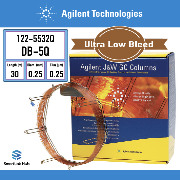 Agilent DB-5Q Ultra Low-Bleed GC Column, 30m, 0.25mm, 0.25µm Agilent DB-5Q Ultra Low-Bleed GC Column, 30m, 0.25mm, 0.25µm