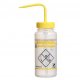 Bel-Art Safety-Vented / Labeled 2-Color Isopropanol Wide-Mouth Wash Bottles; 500ml (16oz), Polyethylene w/Yellow Polypropylene Cap (Pack of 3) Bel-Art Safety-Vented / Labeled 2-Color Isopropanol Wide-Mouth Wash Bottles; 500ml (16oz), Polyethylene w/Yellow Polypropylene Cap (Pack of 3)