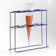 Bel-Art Poxygrid Imhoff Cone Rack; 3 Places, 17¹⁄₂ x 6³⁄₄ x 16 in. Bel-Art Poxygrid Imhoff Cone Rack; 3 Places, 17¹⁄₂ x 6³⁄₄ x 16 in.